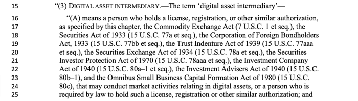 A line-by-line analysis and critique of the recently proposed bill to regulate “digital assets.” To say it’s misguided is an understatement.