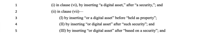 A line-by-line analysis and critique of the recently proposed bill to regulate “digital assets.” To say it’s misguided is an understatement.
