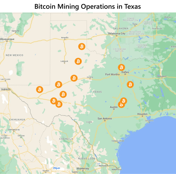 bitcoin mining in texas
