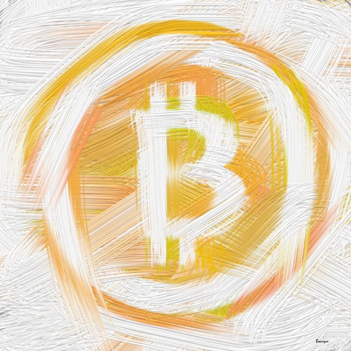 Art entitled “The Art of Bitcoin”
