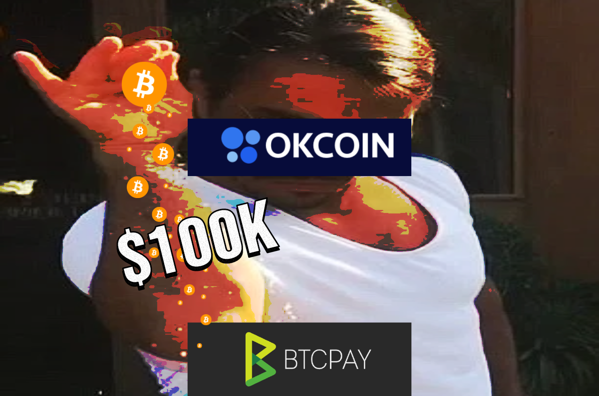 Cryptocurrency exchange OKCoin has donated $100,000 to open-source bitcoin payment processor BTCPay Server to fuel its bitcoin adoption efforts.
