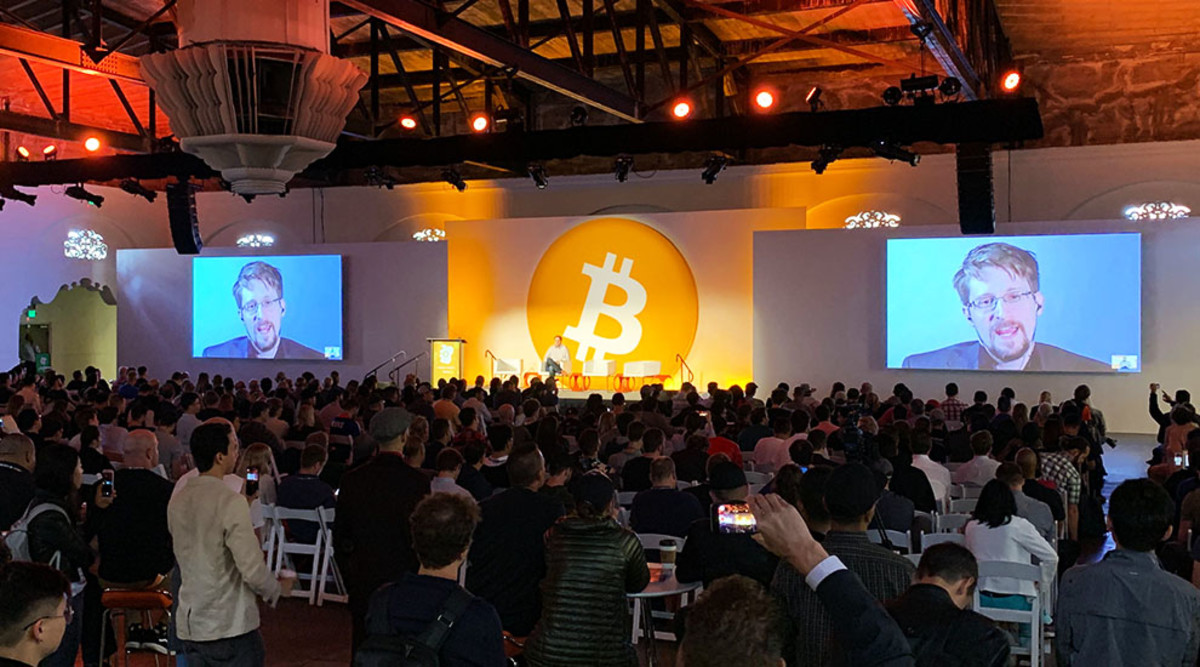 Edward Snowden at Bitcoin 2019
