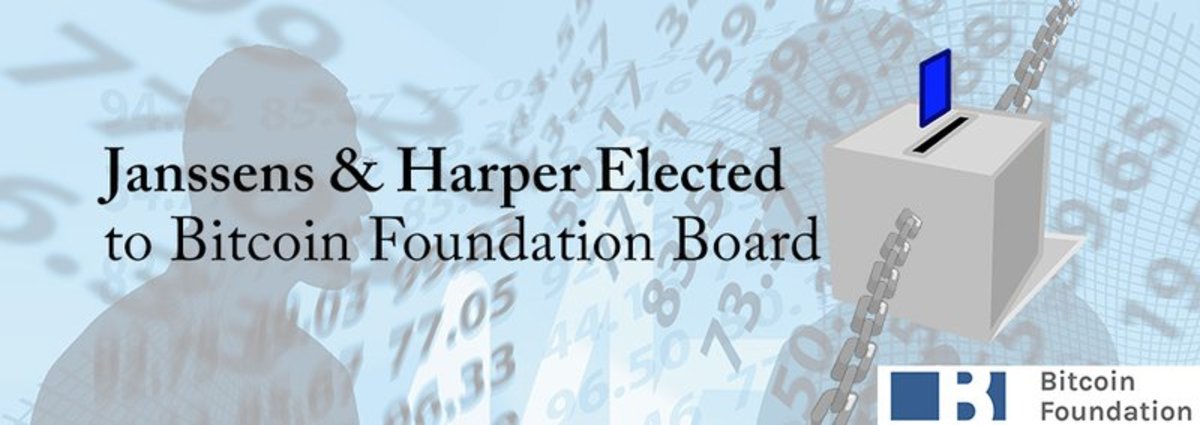 Op-ed - Janssens and Harper Elected to Bitcoin Foundation Board after Lengthy