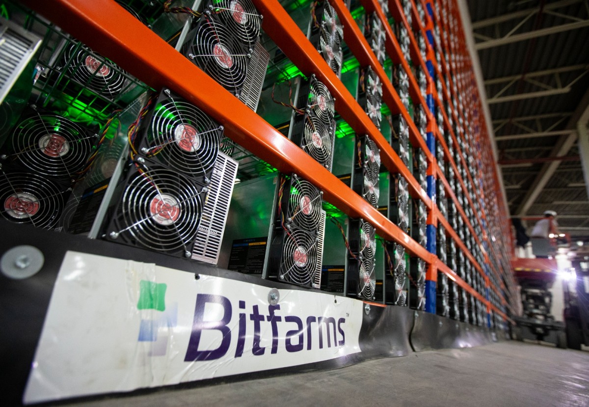 Bitfarms is using miners from several different Chinese manufacturers: Innosilicon, Bitmain and MicroBT.