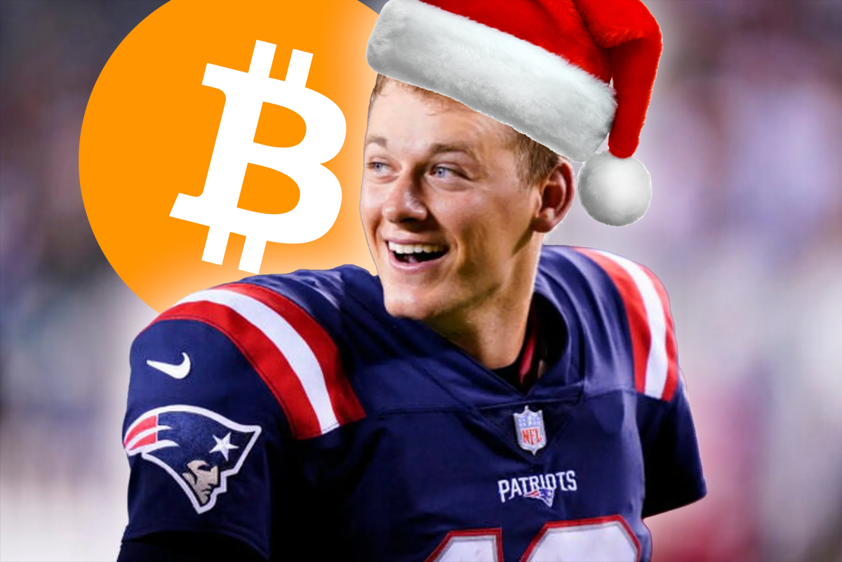 Patriots Quarterback ‘Santa Mac’ Jones Gifts Bitcoin to His Entire Offensive Line