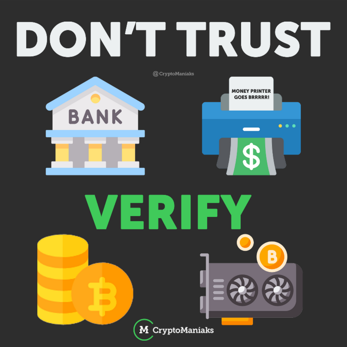 don't trust verify
