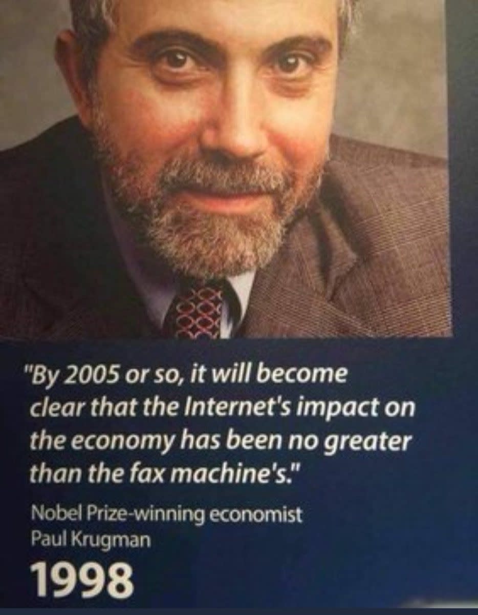 Paul Krugman internet