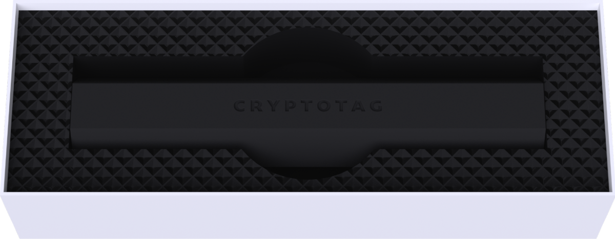 crypto tag bitcoin storage device