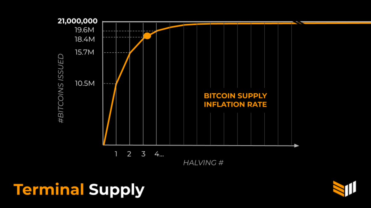 Bitcoin is inflation resistant money because it has a fixed supply. That's why bitcoin is called hard money.