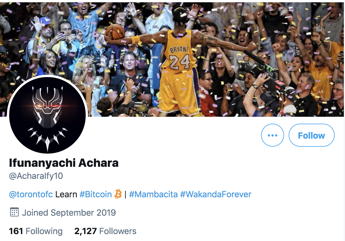 Toronto FC forward Ifunanyachi Achara is converting part of his pro soccer salary to bitcoin and sending BTC remittances to family in Nigeria.