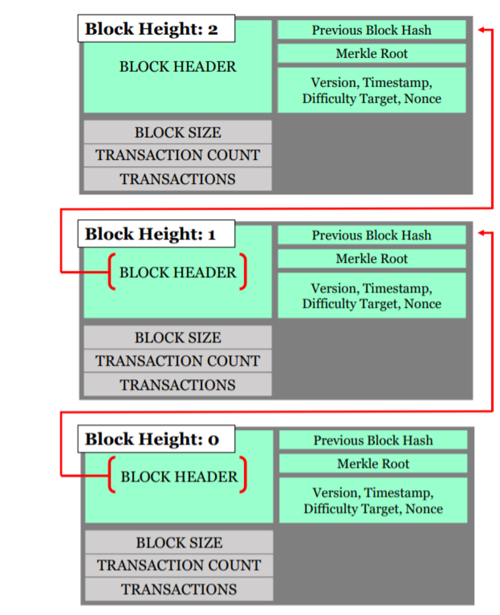 Block height and contents graphic