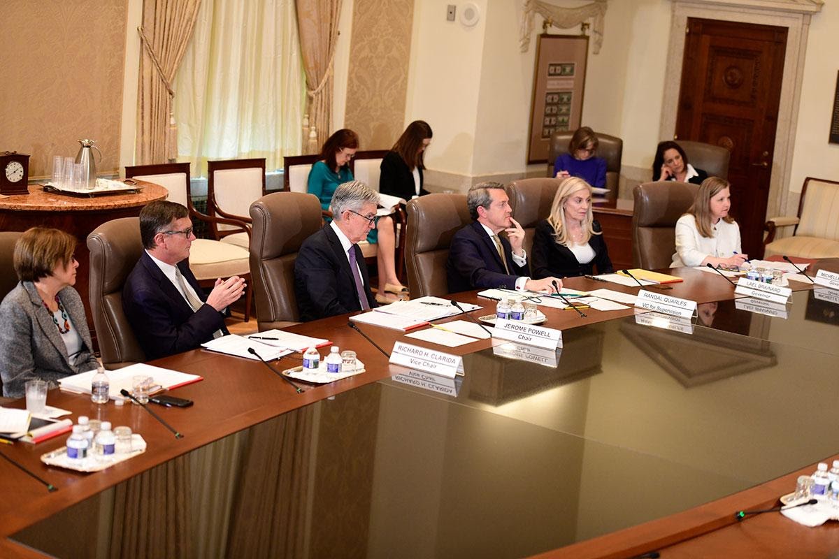Reunión de la Junta de Gobernadores de la Reserva Federal de abril de 2019
