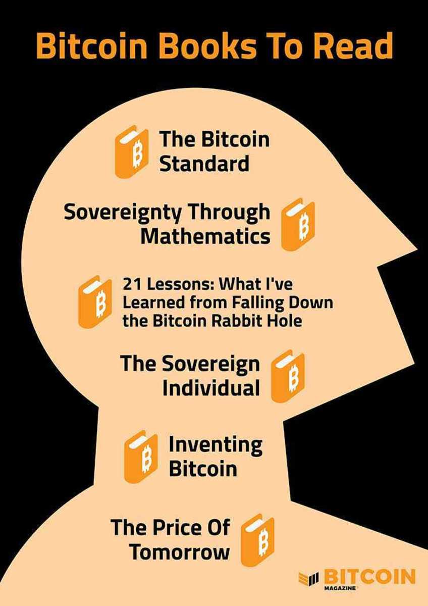 Back to school book shopping guide for learning all about bitcoin.