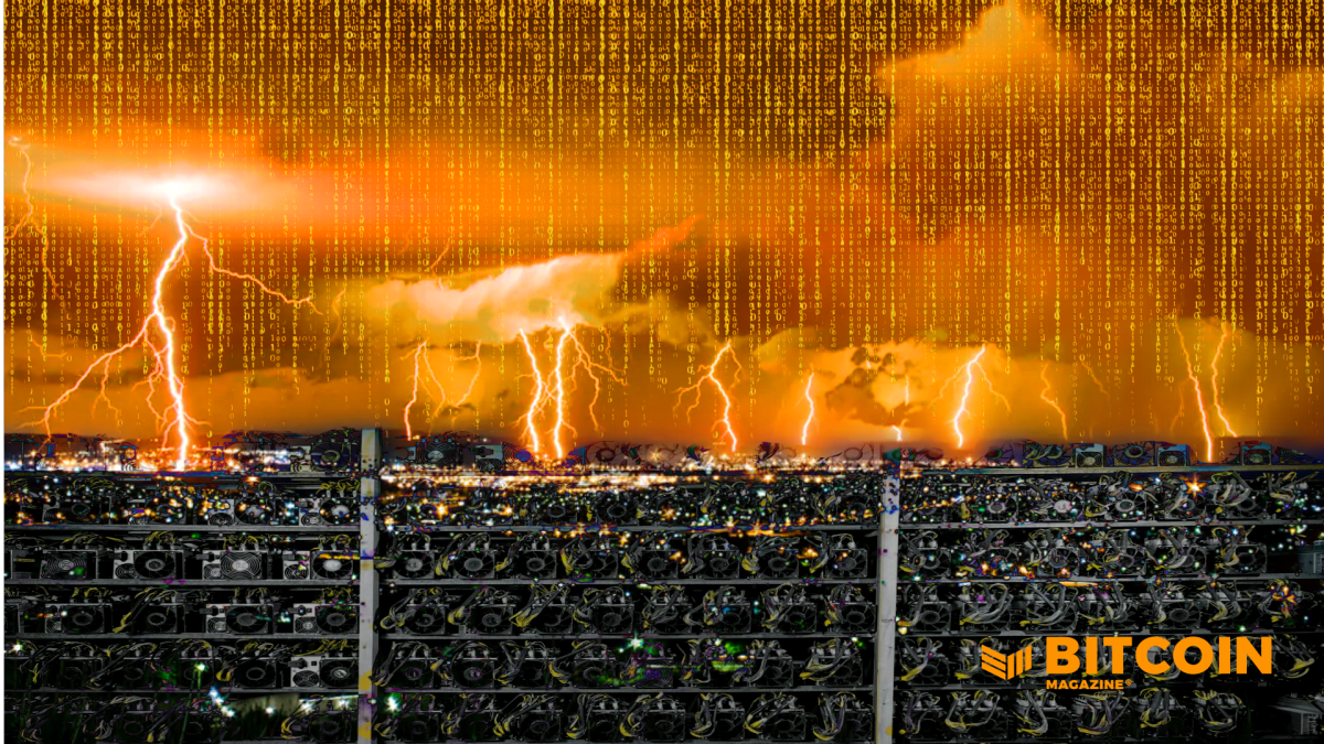 Lightning is the future for bitcoin technical operation and cryptography top photo.
