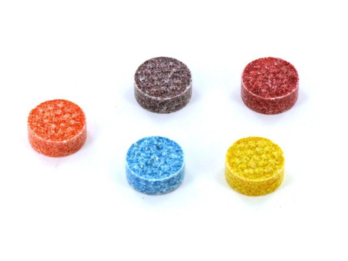 Razzles. They start as a candy, and then end as a gum. Before you chew them, which are they? A candy, or a gum?