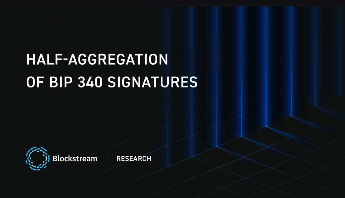 Signature aggregation could bring massive data-efficiency benefits to the network as well as open up more unique use cases, demonstrating bear market building.