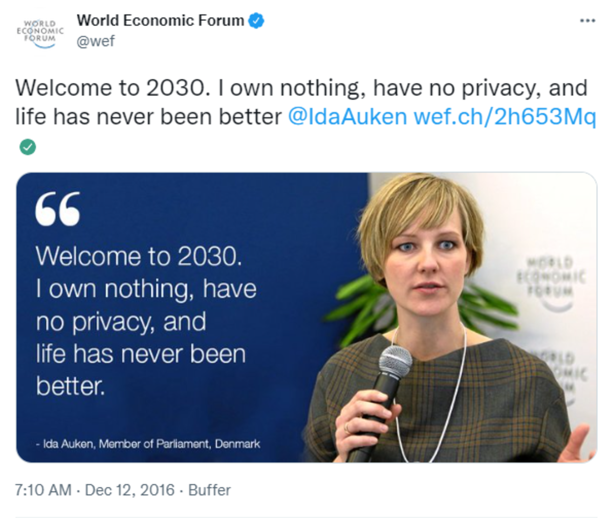 welcome to 2030 world economic forum
