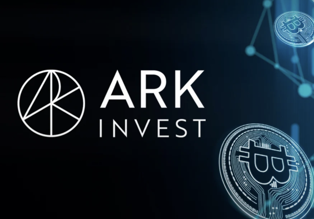 The logo of Bitcoin ETF applicant Ark Invest.