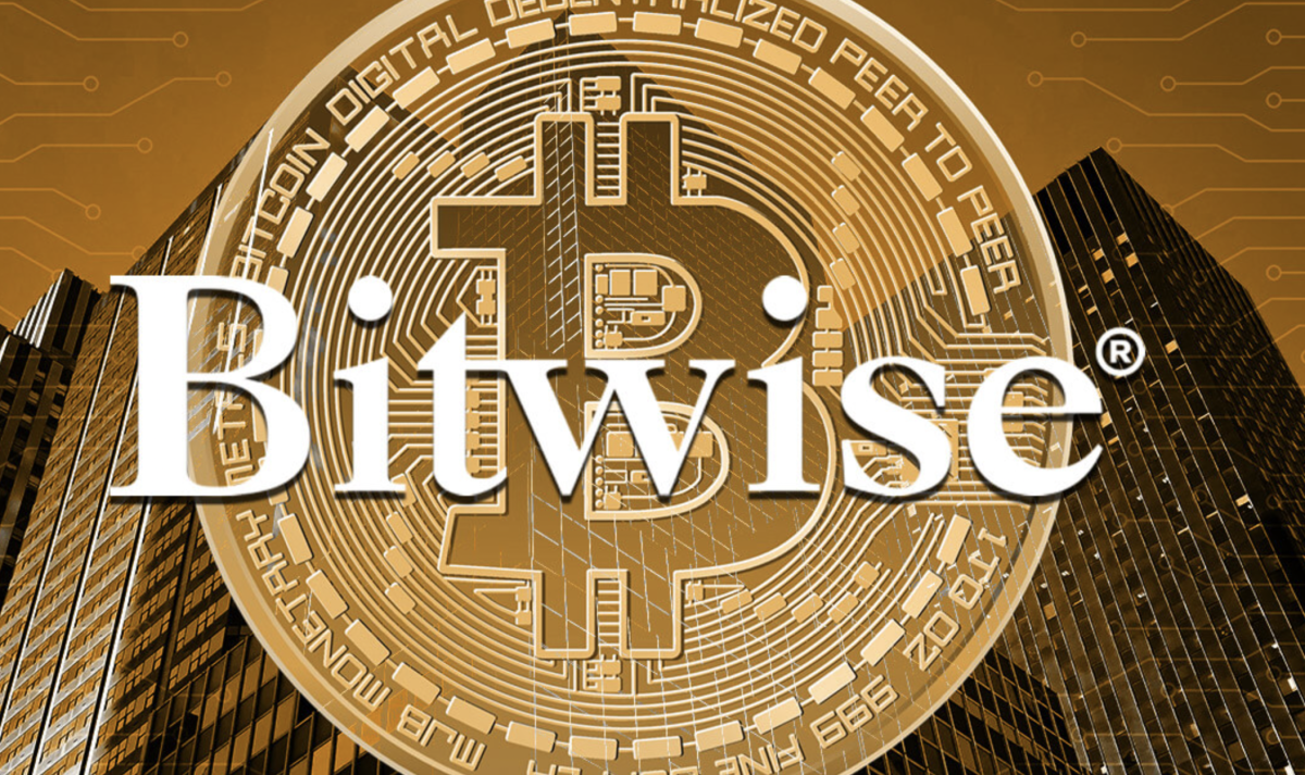 The logo of Bitwise, a Bitcoin ETF applicant.