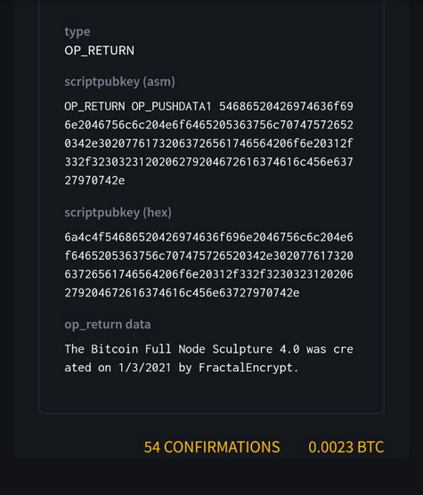 Decoding The “Bitcoin Full Node Sculpture,” A Cypherpunk Chronometer 36