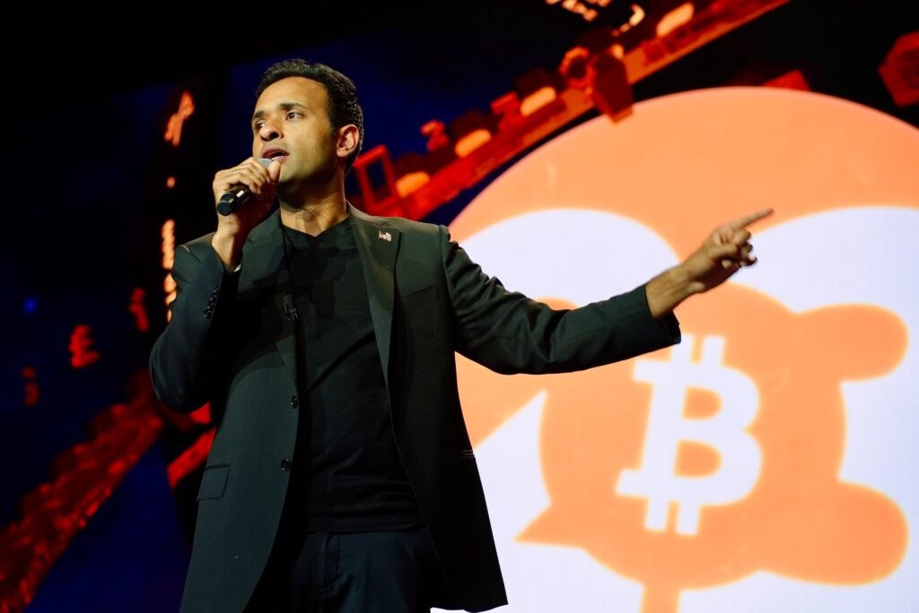 U.S. Presidential Candidate Vivek Ramaswamy: 'The Government Is Threatened By Bitcoin'