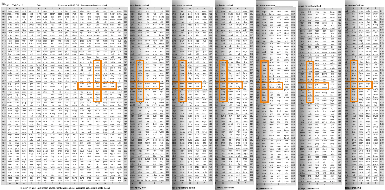 Border Wallets: A New Way to Create and Easily Memorize Bitcoin Seed Phrases 8