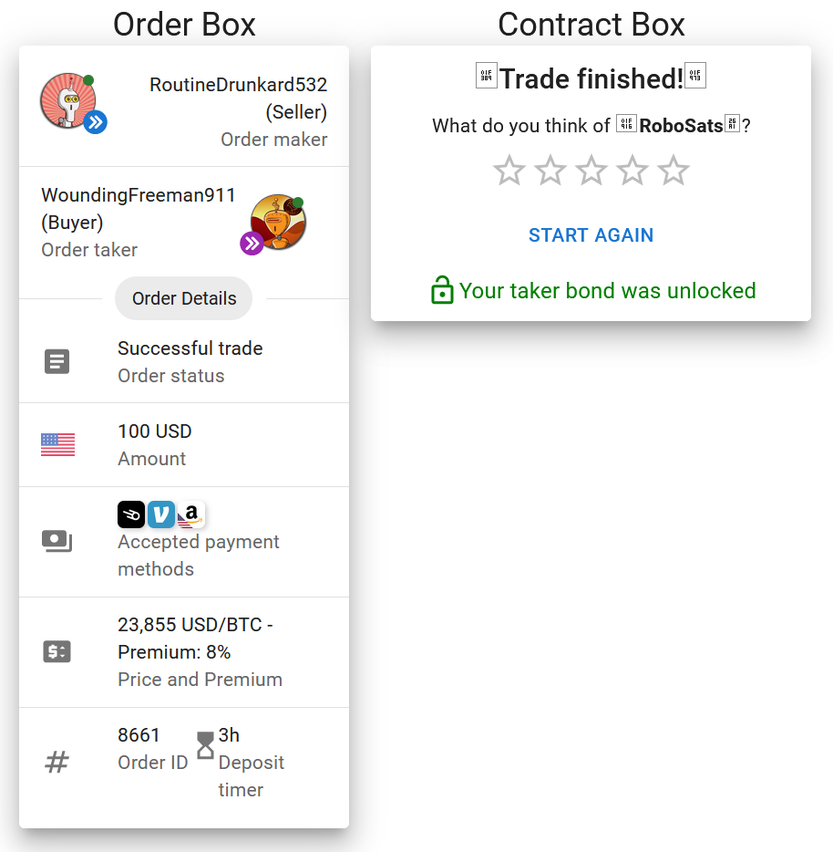 RoboSats: Exchanging Bitcoin Easily, Privately And KYC-Free 10