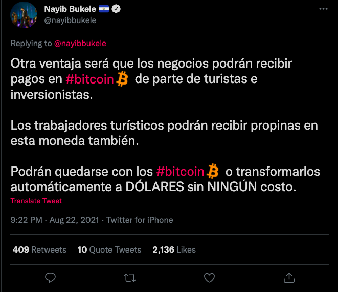 President of El Salvador: Bitcoin Law Will Be Supported By 200 ATMs and 50 Branches 4