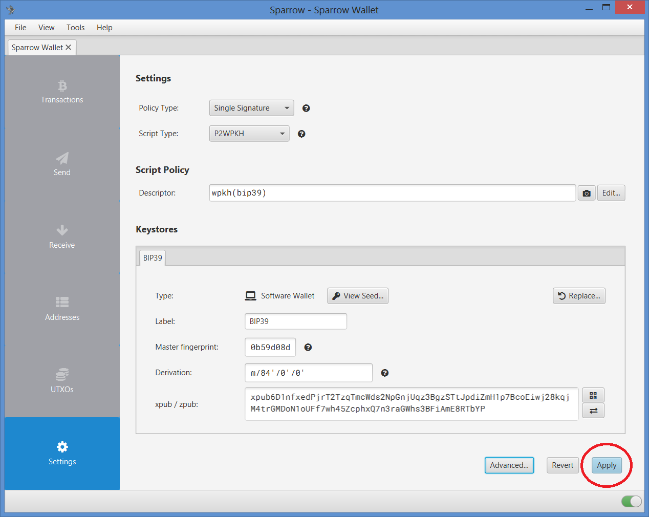 Bitcoin Wallets For Beginners, Part Four: Installing Sparrow Wallet 14