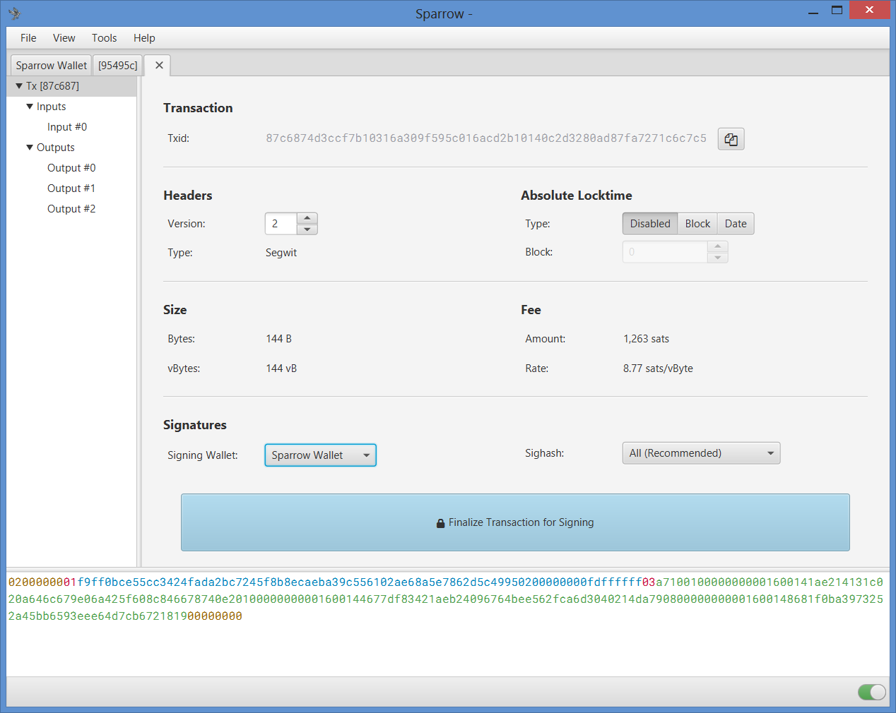Bitcoin Wallets For Beginners, Part Four: Installing Sparrow Wallet 22