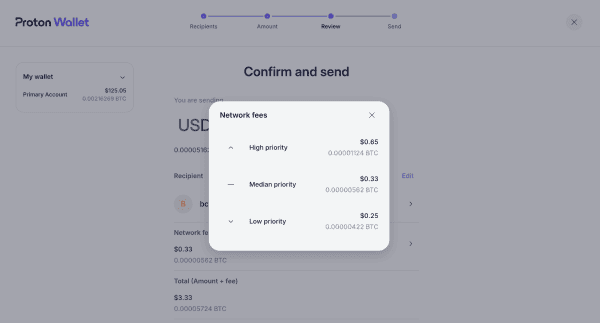 Proton Wallet Review: A Bitcoin Software Wallet That Simplifies Transactions 13