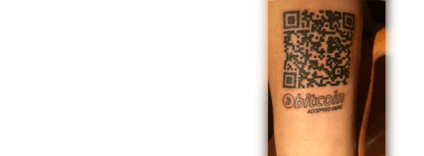 Bitcoin Fan Gets Tattoo of His Public Bitcoin Address 1