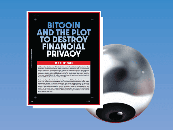 Whitney Webb: Bitcoin And The Plot To Destroy Financial Privacy 2