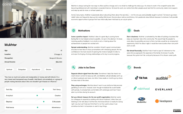 Bitcoin Personas: How Coinbits Approaches Crafting User Experience 1
