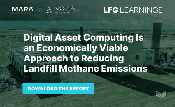 LFG Learnings Report: Digital Asset Computing Is an Economically Viable Approach to Reducing Landfill Methane Emissions 11
