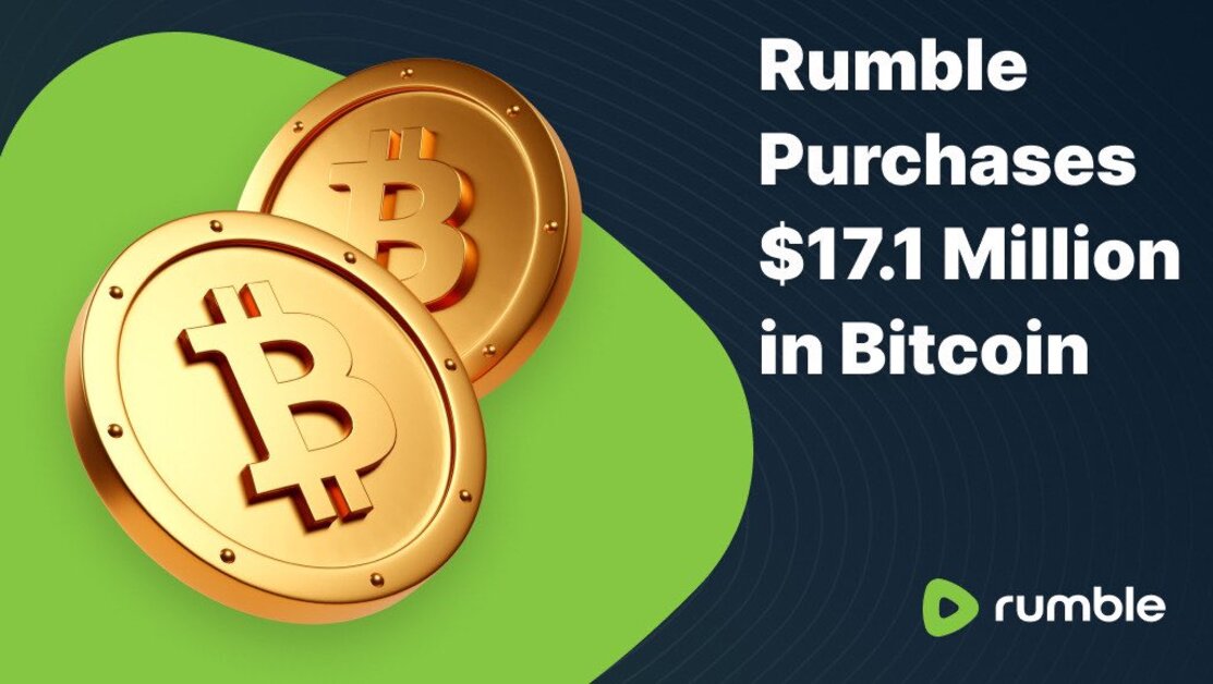 Rumble Acquires $17.1 Million in Bitcoin as Part of Treasury Strategy – BitRss