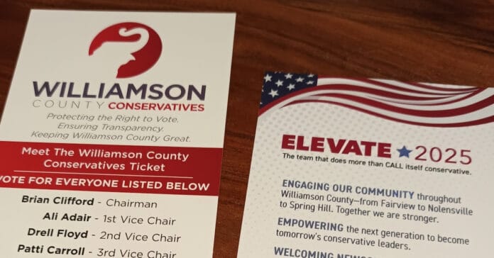 Williamson County Republican Party Leadership Vote