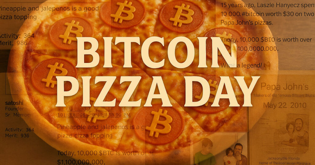 Bitcoin Pizza Day: 15 Years Since 10,000 BTC Bought Two Pizzas And ...