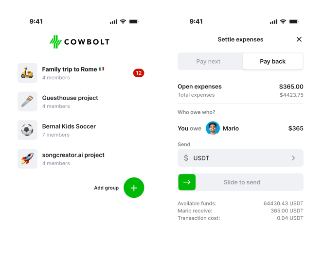Cowbolt App.