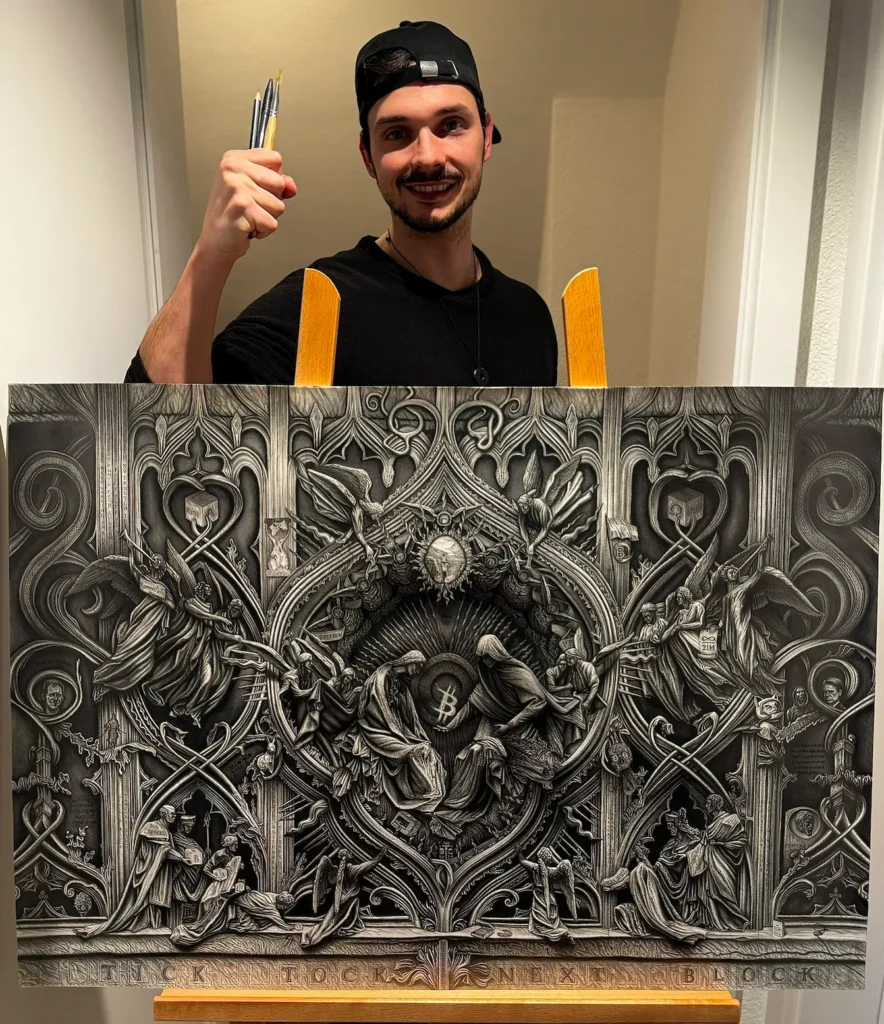 Creative Energy Priced In Sats: 12 Bitcoin Artists Preview Bitcoin 2025 Art Gallery and Auction 1