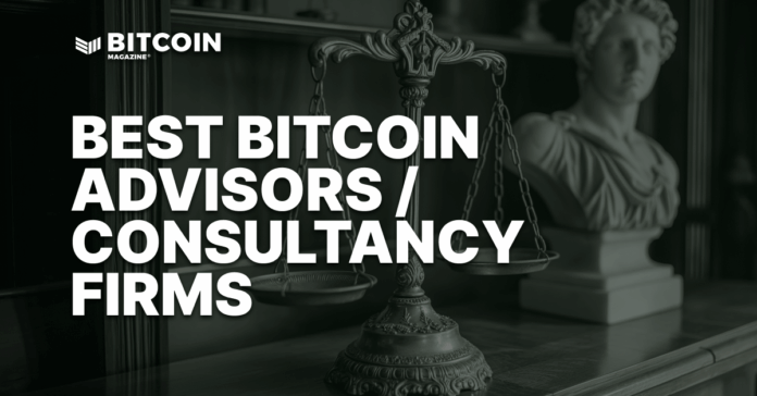 Featured image, best bitcoin consultants in bold print.