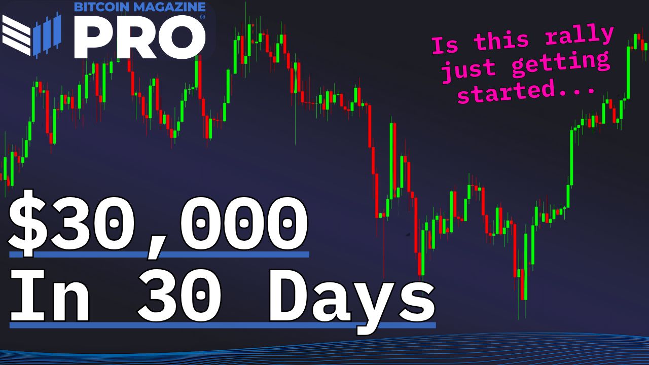 Bitcoin Price Surges $30,000 in 30 Days! What’s Next?