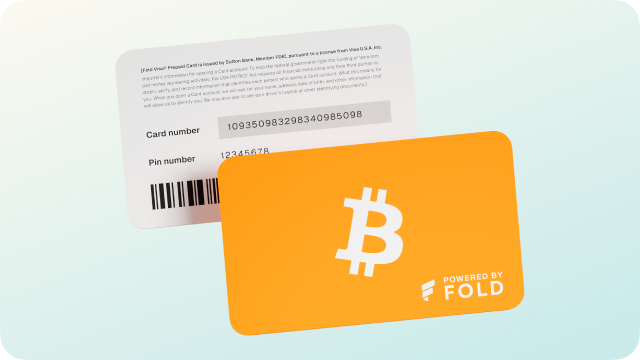 Fold Unveils Bitcoin Gift Card, Pioneering Bitcoin in U.S. Retail Gift Card Market 1