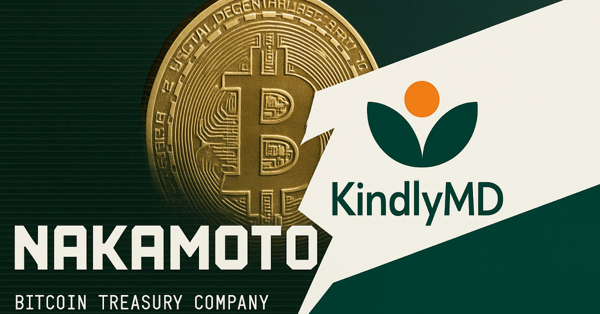 KindlyMD Shareholders Approve Merger with Bitcoin Treasury Company Nakamoto