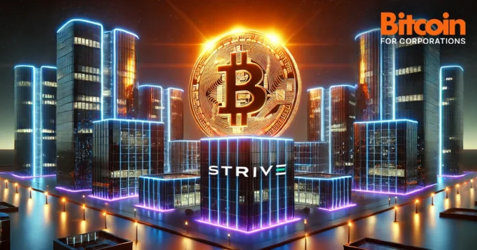 Strive Reveals New Bitcoin Treasury Blueprint at Strategy World 2025