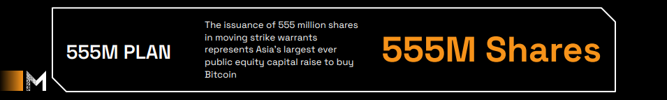 555M Shares.