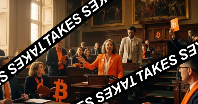 Takes Slides (2) Progressives, bitcoin, trump, Di Lewis and Jason Maier