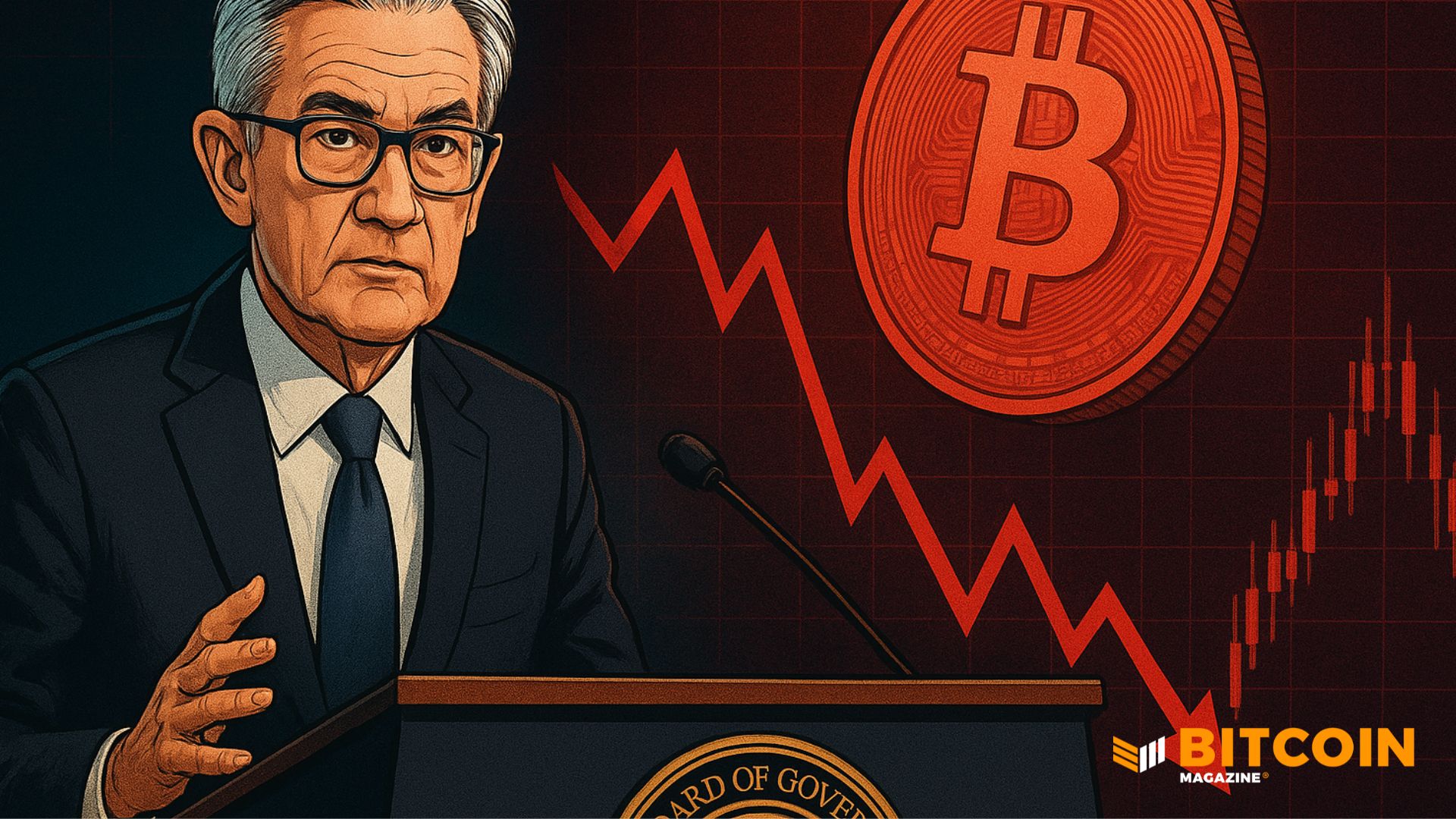 Bitcoin Price Crashes to 9,000 Then Rebounds as Jerome Powell Stays Neutral on Future Cuts