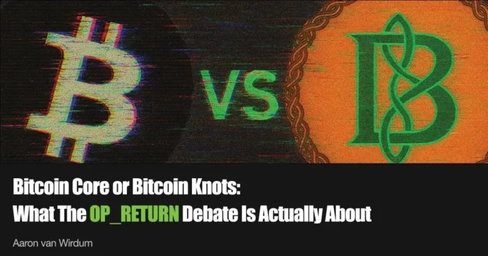 Bitcoin Core or Bitcoin Knots