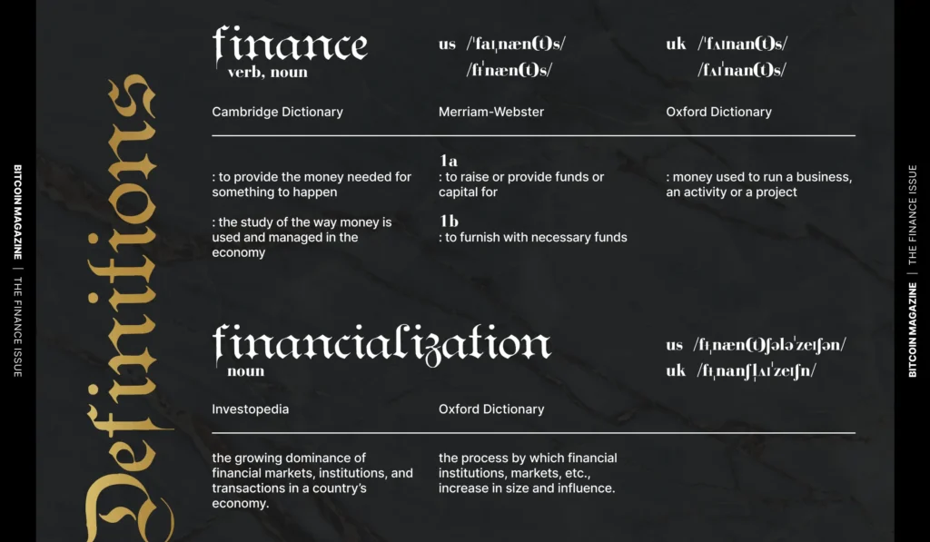 The Finance Issue: Letter From The Editor 2
